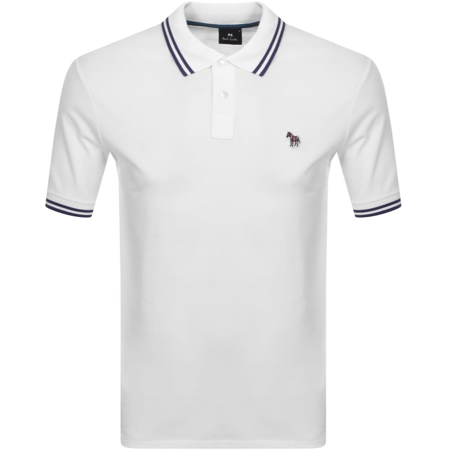 Alternative Image for ProductPS By Paul Smith Regular Fit Polo T Shirt White1